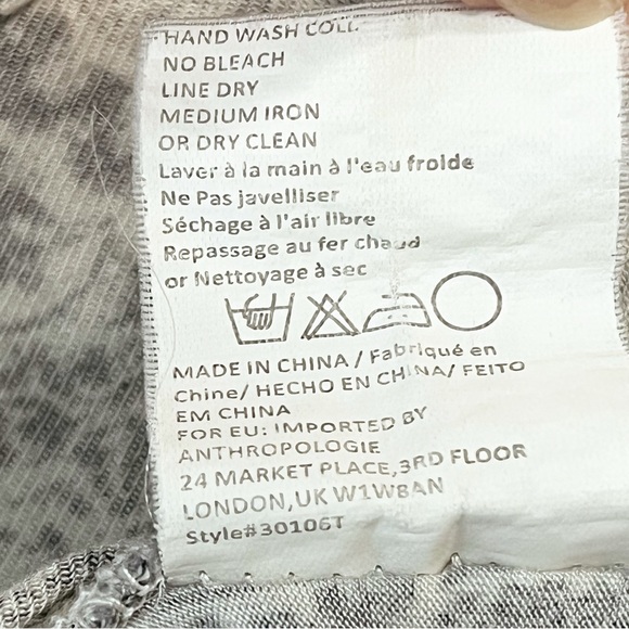 Tiny By Anthropologie Perenne Mixed Floral Print Shirt Dress Tunic Size Small - Picture 6 of 6